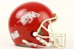 1980's Arkansas Razorback #23 Game Worn Football Helmet (MEARS LOA)
