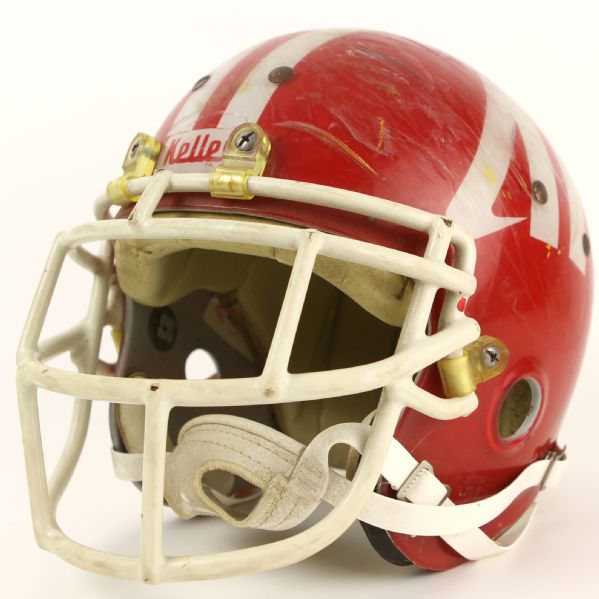 1980 circa Austin Peay Governors #88 Game Worn Football Helmet (MEARS LOA)