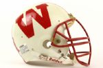 1980's Wisconsin Badgers #11 Game Worn Football Helmet (MEARS LOA)