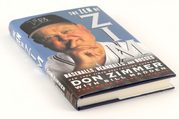 2004 circa Don Zimmer Signed The Zen of Zim Hardcover Book (JSA)