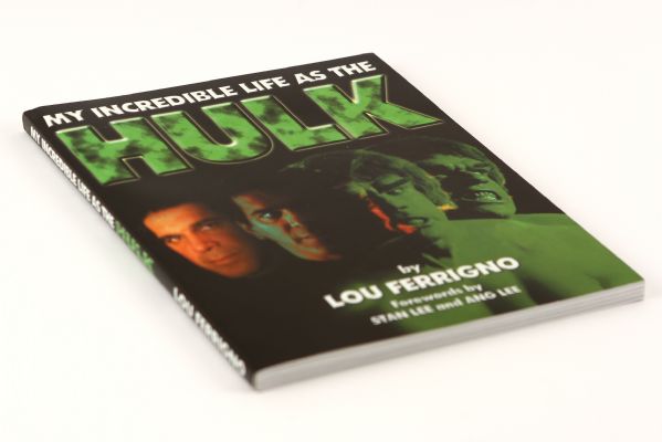 2003 circa Lou Ferrigno Signed My Life As The Incredible Hulk Book (JSA)