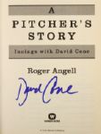 2001 circa David Cone New York Yankees Signed A Pitcher's Story Hardcover Book (PSA/DNA)