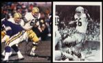 1960s Signed Green Bay Packers Hall of Fame Lot Ray Nitschke Herb Adderley Willie Wood (JSA)