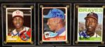 1989 500 Home Run Club Multi Signed 12 x 15 Display w/ Robinson, Banks, Aaron, Mays, Killebrew, McCovey, Williams & Mathews (JSA)