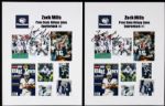 1953-2011 Signed College Football Photos Paterno Elliott Owens Dye - Lot of Seven (JSA) 
