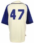 2010 Rick Peterson Milwaukee Bears Negro League Tribute Signed Game Worn Uniform (MEARS LOA/MLB Hologram)