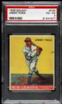 1933 Goudey Jimmy Foxx As Red Sox #154 (PSA 4 VG-EX) (HOF)