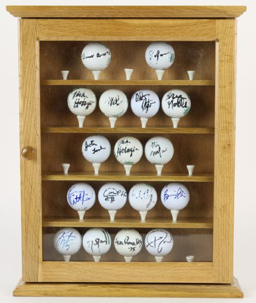 1990s-2000s Charity Golf Tournament Signed Golf Ball Collection - Lot of 17 w/ Michael Jordan, Mike Holmgren, Bonnie Blair & More