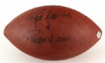 1992-2007 Brett Favre Green Bay Packers Signed "Packers 4 Ever" Official NFL Tagliabue Football (JSA)