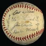1959 New York Yankees Facsimile Stamped Team Signed Ball