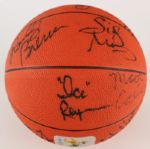 1988-89 Milwaukee Bucks Team Signed Basketball w/ 15 Signatures Including Sidney Moncrief, Terry Cummings & More (JSA)