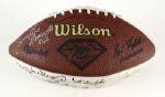 1994 NFL Hall of Fame Multi-Signed 75th Anniversary Football w/ 20 Signatures Including Joe Namath, Sid Luckman & More (JSA)