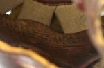 1941-42 Game Worn Leather Football Helmet w/ Facemask & Chin Strap 