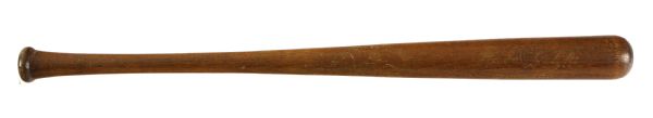 1923-27 Rube Lutzke Cleveland Indians 16" Louisville Slugger Hillerich and Bradsby Mini-Bat