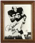 1958-72 Ray Nitschke Green Bay Packers Signed Framed Photo 9 1/2" x 11 1/2" (JSA)