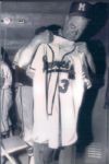 1960 Milwaukee Braves Ken Keltner Old Timers Day Game Worn Baseball Cap (MEARS LOA)
