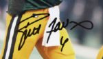 1997 Brett Favre Green Bay Packers Super Bowl XXXI Champions Signed 13 x 16 Display 31/104 (Favre COA)