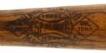 1926-34 Gross Spalding Professional Model Game Used Bat (MEARS LOA) Sidewritten 