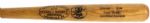 1976 Bruce Bochte California Angels Signed Bicentennial H&B Louisville Slugger Professional Game Used Bat (MEARS LOA/JSA)