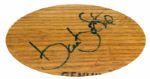 1976 Bruce Bochte California Angels Signed Bicentennial H&B Louisville Slugger Professional Game Used Bat (MEARS LOA/JSA)