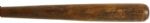 1916-21 Lew McCarty Dodgers/Giants/Cardinals H&B Louisville Slugger Professional Model Game Used Bat (MEARS LOA) Sidewritten