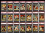 1934-36 National Chicle Diamond Stars Set Run 76 of 108 Cards All PSA Graded Includes 19 Hall of Famers Grove Hornsby Ruffing Medwick