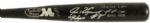 2004-08 Ivan Rodriguez Detroit Tigers Signed Louisville Slugger Professional Model Game Used Bat (MEARS LOA/JSA)