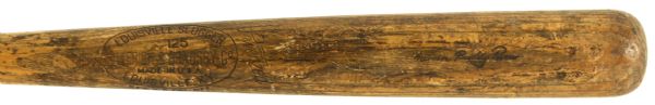 1950-51 Buddy Rosar Boston Red Sox H&B Louisville Slugger Professional Model Game Used Bat (MEARS LOA)