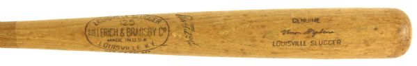 1950-55 Vern Stephens H&B Louisville Slugger Professional Model Game Used Bat (MEARS LOA)