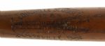 1921-31 Babe Ruth New York Yankees H&B Louisville Slugger 33 Store Model Bat