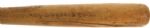 1928 Rodgers Minor Leagues H&B Louisville Slugger Professional Model Game Used Bat (MEARS LOA) Sidewritten Ray Dwyer 5-23-28