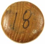 1976 Bob Jones California Angels Signed Bicentennial H&B Louisville Slugger Professional Model Game Used Bat (MEARS LOA/JSA)