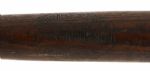 1902 circa J.F. Hillerich & Son  Louisville Slugger Patent Bat #716541 (MEARS LOA)