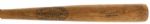 1931 Heinie Sand Minor League H&B Louisville Slugger Professional Model Game Used Bat (MEARS LOA) Sidewritten "Joe Cambria 4-27-31" 