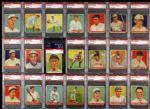 1933 Goudey Partial Set 207 of 240 (86 percent complete) All PSA Graded Babe Ruth (3) Gehrig Foxx 