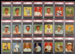1933 Goudey Partial Set 207 of 240 (86 percent complete) All PSA Graded Babe Ruth (3) Gehrig Foxx 