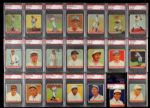 1933 Goudey Partial Set 207 of 240 (86 percent complete) All PSA Graded Babe Ruth (3) Gehrig Foxx 