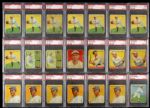 1933 Goudey Lot of 170 Cards All PSA Graded Dickey Waner Cronin Faber Jones