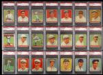 1933 Goudey Lot of 170 Cards All PSA Graded Dickey Waner Cronin Faber Jones
