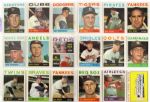 1964 Topps Baseball Complete Set Mantle Mays Rose Aaron Clemente Banks Berra Koufax (587/587)