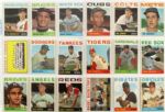 1964 Topps Baseball Complete Set Mantle Mays Rose Aaron Clemente Banks Berra Koufax (587/587)