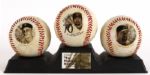 1998 Mark McGwire St. Louis Cardinals Making of History Homerun Record 3 Fotoball Display