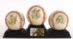 1998 Mark McGwire St. Louis Cardinals Making of History Homerun Record 3 Fotoball Display