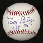 2000-13 Tony Perez Cincinnati Reds Signed OML Selig Baseball HOF (JSA)