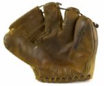 1950s circa Charlie Gehringer Detroit Tigers Signed Spalding Fielders Mitt HOF (JSA)