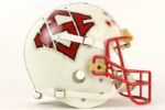 1986-89 circa North Carolina State Wolfpack Game Worn Football Helmet w/ 5 Star Decals (MEARS LOA)