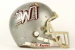 1985 West Texas State Buffaloes Game Worn Football Helmet (MEARS LOA)