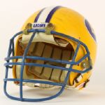 1988 East Texas Lions Game Worn Football Helmet (MEARS LOA)