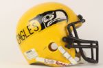 1985 Ashland Eagles Game Worn Football Helmet (MEARS LOA)