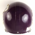 1988 Evansville Purple Aces Game Worn Football Helmet (MEARS LOA)